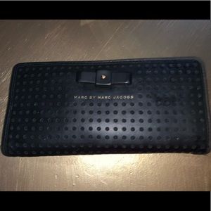 Marc Jacobs Black Leather Wallet